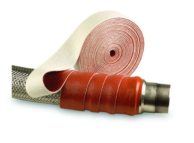 Heat reflective insulation tape up to 550 ° C